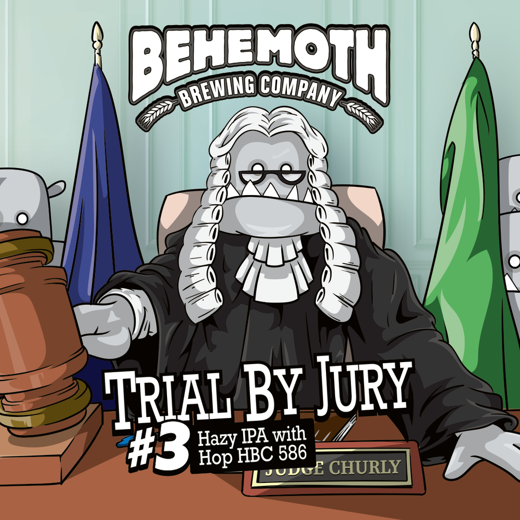 Behemoth 'Trail by Jury #3' – Hazy IPA with Experimental Hop HB586