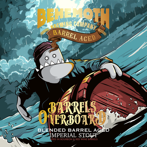Behemoth 'Barrels Overboard' - Blended Barrel Aged Imperial Stout