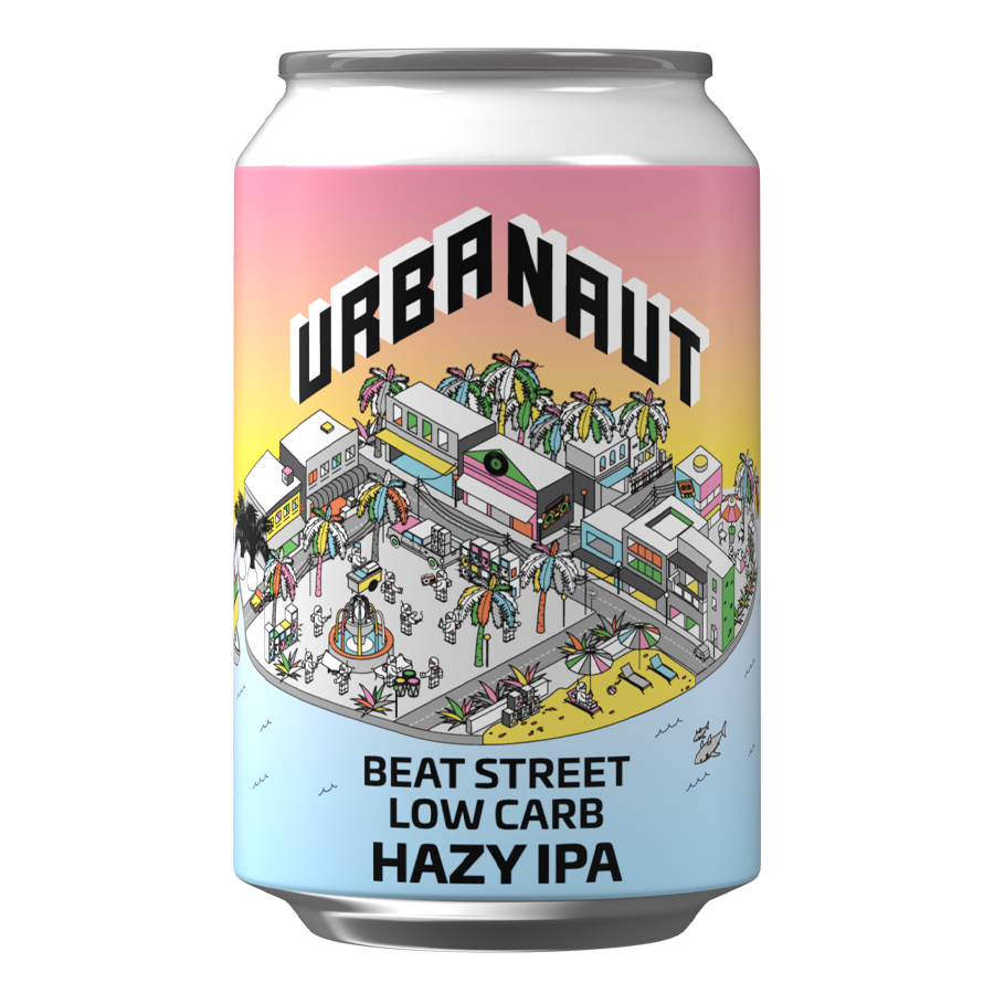 Urbanaut 'Beast Street' - Low Carb Hazy IPA