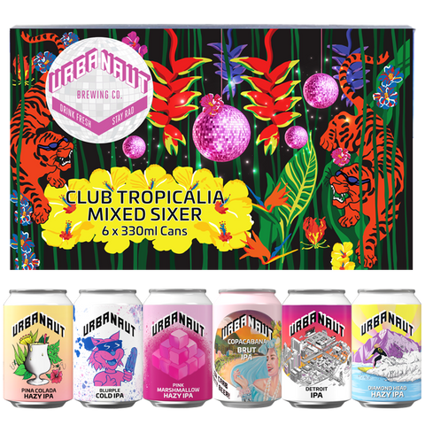 Urbanaut 'Club Tropicalia' – Mixed 6-Packs