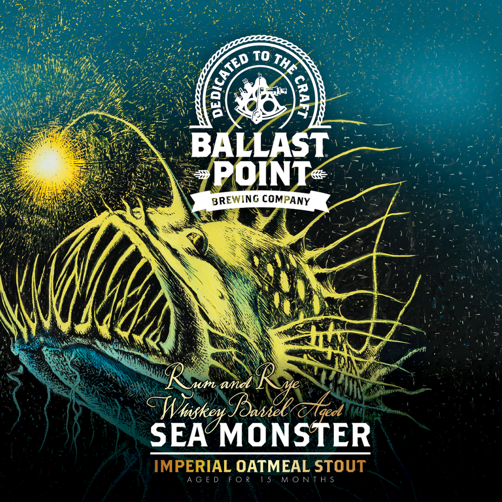 Ballat Point 'Sea Monster' - Rum and Ryes Barrel Aged Imperial Oatmeal Stout