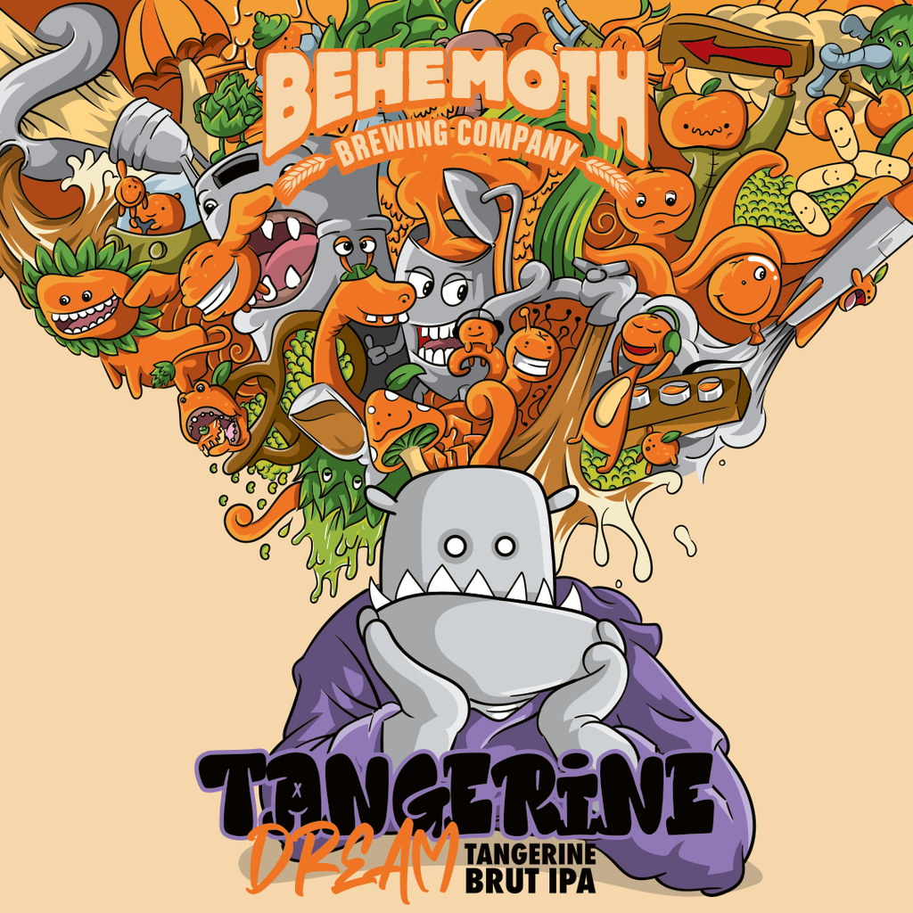 Behemoth 'Tangerine Dream' - Tangerine Brut IPA