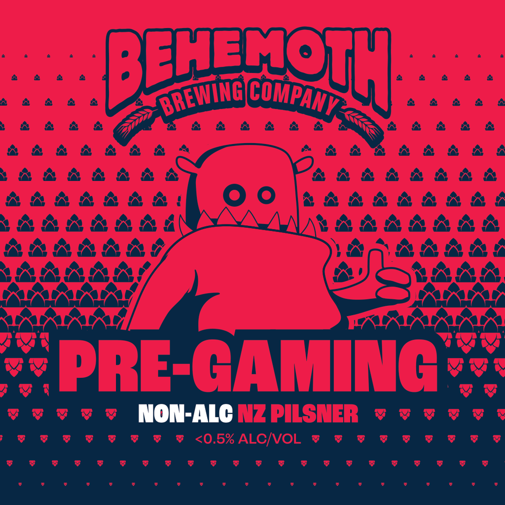 Behemoth 'Pre-Gaming' - Non-Alcoholic NZ Pilsner