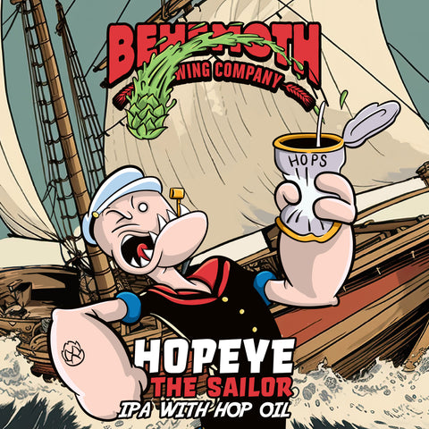Behemoth 'Hopeye The Sailor' - Hop Oil IPA
