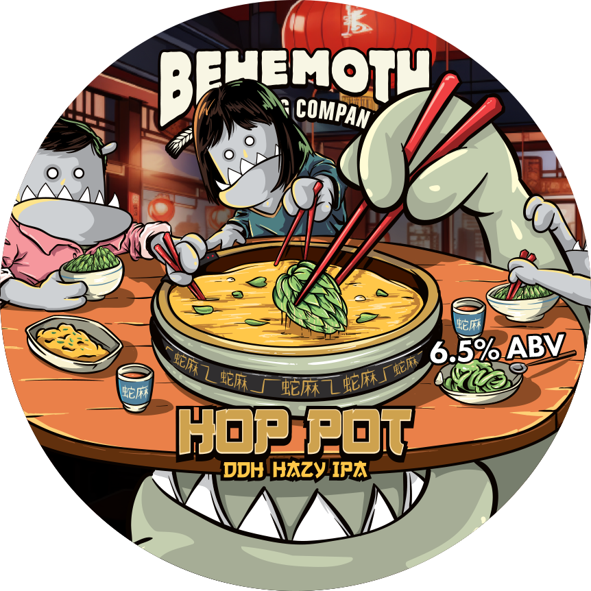 Behemoth 'Hop Pot' - DDH Hazy IPA