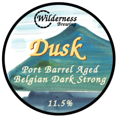 Wilderness Brewing 'Dusk' – Port Barrel Aged Belgian Dark Strong Ale