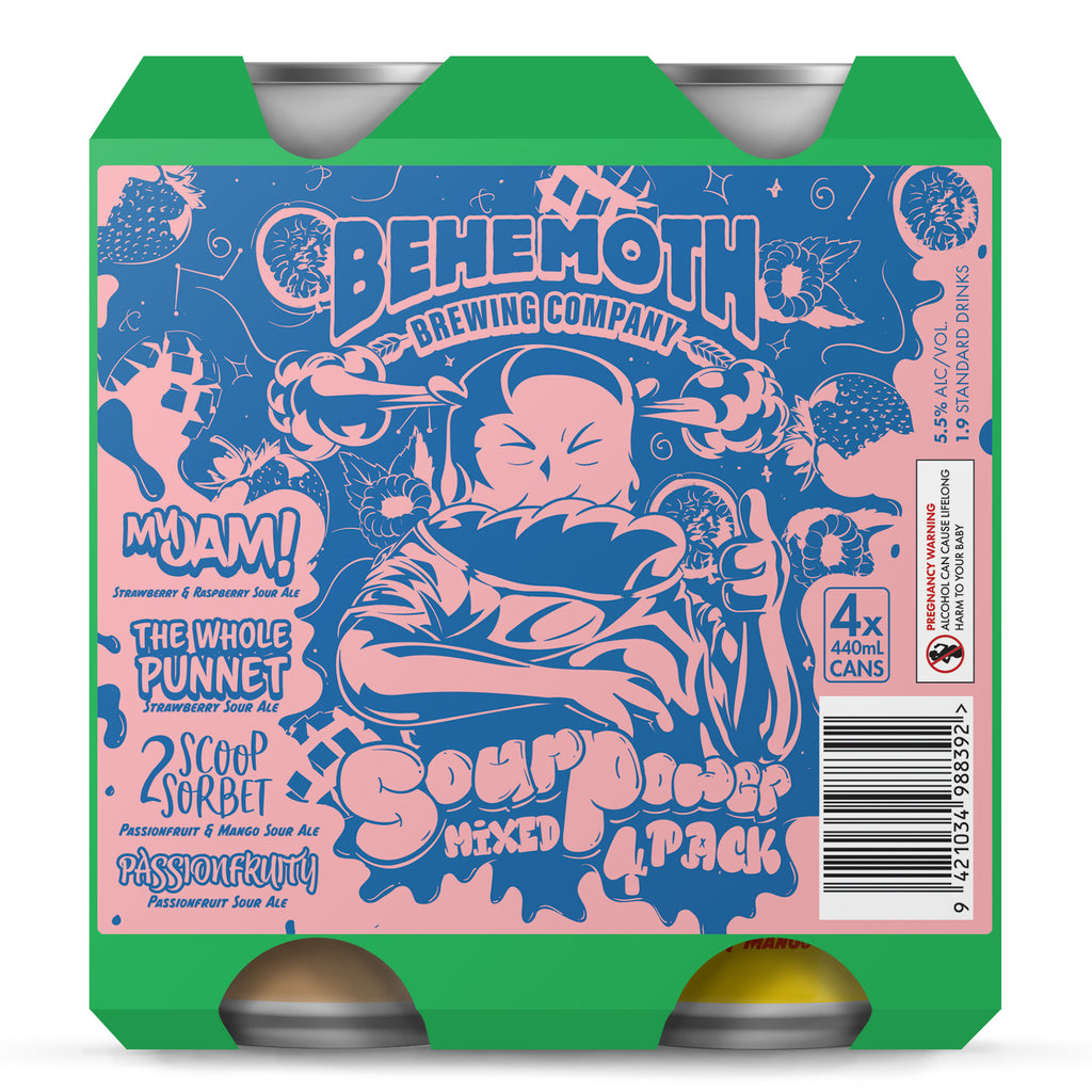 Behemoth 'Sour Pour' - Sour Ale Mixed 4-packs
