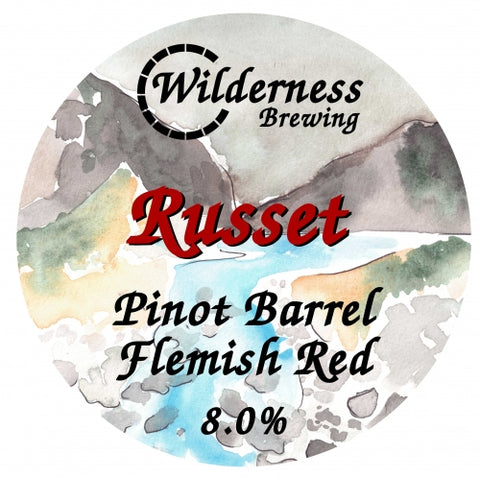 Wilderness Brewing 'Russet' - Pinot Barrel Aged Flemish RedAle