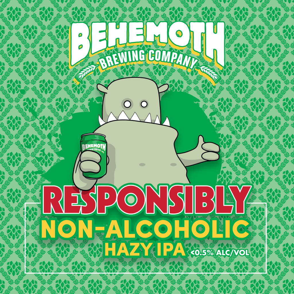 Behemoth 'Responsibly' - Non-Alcoholic Hazy IPA